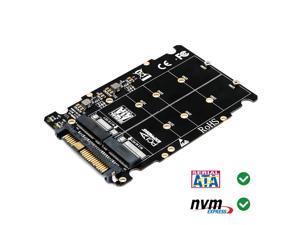 m.2 nvme ssd Key M Key B SSD to U.2 SFF 8639 Adapter,m2 m key adapter,m.2 nvme to sata (Non SATA Interface)