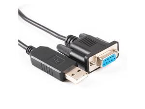 USB to DB9 Female RS232 IOIOI Port Serial Adapter Converter Cable Support Win7/8/10,6FT USB to DB9 Female RS232 IOIOI Port Serial Adapter Converter Cable Support Win7/8/10,6FT