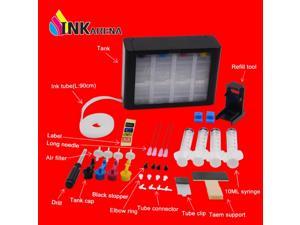 INKARENA CISS Ink Kits For HP 121 Continuous Ink Supply System CISS Tank 121 For HP121 Printer Cartridge 4 Color