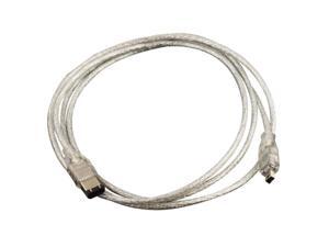 1.5m/5ft Firewire IEEE 1394A 4 Pin to 6 Pin Male to Male Lead DV Out Cable Adapter 1.5m/5ft Firewire IEEE 1394A 4 Pin to 6 Pin Male to Male Lead DV Out Cable Adapter