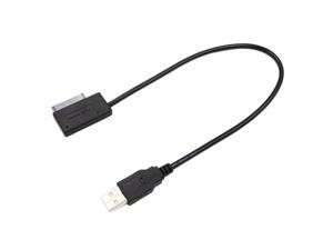 2021 USB 2.0 Mini Sata II 7+6 13Pin Adapter Converter Laptop CD/DVD ROM Optical Drive Data Cord Cable Adapter for Notebook 2021 USB 2.0 Mini Sata II 7+6 13Pin Adapter Converter Laptop CD/DVD ROM Optical Drive Data Cord Cable Adapter for Notebook