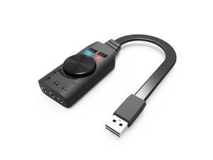2021 GS3 Virtual 7.1 Channel Sound Card Adapter USB 3.5mm Headset for Notebook 2021 GS3 Virtual 7.1 Channel Sound Card Adapter USB 3.5mm Headset for Notebook