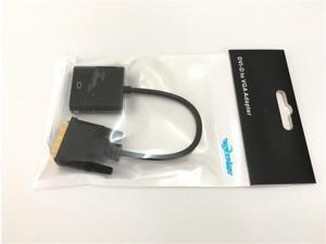 100pcs DVI to VGA DVI-D to VGA Adapter Cable 24+1 25 Pin DVI Male to 15 Pin VGA Female Video Converter Connector 100pcs DVI to VGA DVI-D to VGA Adapter Cable 24+1 25 Pin DVI Male to 15 Pin VGA Female Video Converter Connector