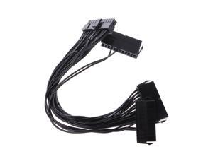 2021 24Pin 20+4P 3-Way multiple PSU A TX Power Supply Adapter Cable For Mining miner 2021 24Pin 20+4P 3-Way multiple PSU A TX Power Supply Adapter Cable For Mining miner