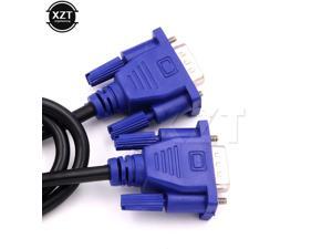 1.3M VGA Cable with Screws VGA Male to VGA Male HDB15 Adapter cable connector For pc TV Monitor Adapter Converter cable cord 1.3M VGA Cable with Screws VGA Male to VGA Male HDB15 Adapter cable connector For pc TV Monitor Adapter Converter cable cord