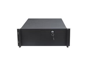 4U server rack chassis Supports various motherboards up to 12× 9.6Inch and below empty Server case PS2 series power supply can be installed