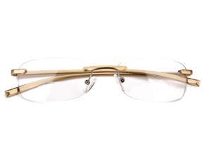 Rimless Rectangle Bifocal Reading Glasses Mens Womens Spring Hinge Frameless Readers Reading Glasses Rimless Rectangle Bifocal Reading Glasses Mens Womens Spring Hinge Frameless Readers Reading Glasses