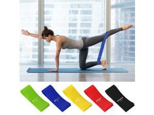 Resistance Loop Bands Set of 5 for Legs and Butt, Non Slip Booty Bands for Squat, Glute, Hip, Thigh Workout