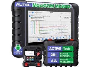 Autel MaxiCOM OBD2 Scanner MK808 Car Diagnostic Code Reader with All System Diagnosis Service Functions(MD802+MaxiCheck Pro)