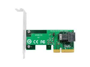 Linkreal 4-Lane NVMe PCIe 3.0 x4 to SFF-8643 Adapter for PCIe NVMe U.2 SSD Connected by U.2 SFF-8639 to SFF-8643 Mini SAS Cable Linkreal 4-Lane NVMe PCIe 3.0 x4 to SFF-8643 Adapter for PCIe NVMe U.2 SSD Connected by U.2 SFF-8639 to SFF-8643 Mini SAS Cable