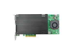 Linkreal PCI Express 3.0 x8 to 4 xM.2 NVMe SSD Adapter with Heatsink-LRNV9524-4I