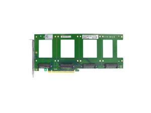 Linkreal 4X U.2 SFF-8639 SSD to PCIE Express 3.0 Gen3 X16 Card  NVMe SSD Adapter
