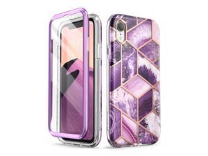 i-Blason Cosmo Full-Body Bumper Case with Built-in Screen Protector for iPhone XR 2018 Release, 6.1"