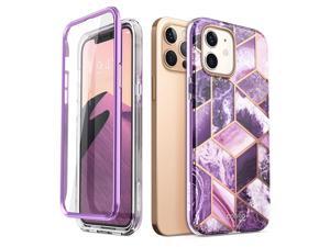 i-Blason Cosmo Series Case for iPhone 12, iPhone 12 Pro 6.1 inch (2020 Release), Slim Full-Body Stylish Protective Case with Built-in Screen Protector (Purple) i-Blason Cosmo Series Case for iPhone 12, iPhone 12 Pro 6.1 inch (2020 Release), Slim Full-Body Stylish Protective Case with Built-in Screen Protector (Purple)