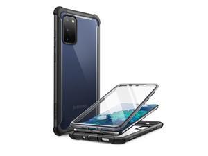 iBlason Ares Series Designed for Samsung Galaxy S20 FE 5G Case 2020 Release Dual Layer Rugged Clear Bumper Case with Builtin Screen Protector Black