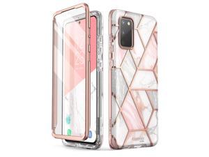iBlason Cosmo Series Designed for Samsung Galaxy S20 FE 5G Case 2020 Release Builtin Screen Protector Slim Stylish Protective Case Marble