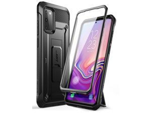 Unicorn Beetle Pro Series Designed for Samsung Galaxy S20 FE 5G Case (2020 Release), Full-Body Dual Layer Rugged Holster & Kickstand Case with Built-in Screen Protector (Black)