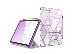 i-Blason Cosmo Case for New iPad Pro 12.9 Inch (2021 2020 2018 Release), Full-Body Trifold Stand Protective Case Smart Cover with Auto Sleep/Wake & Pencil Holder (Purple) i-Blason Cosmo Case for New iPad Pro 12.9 Inch (2021 2020 2018 Release), Full-Body Trifold Stand Protective Case Smart Cover with Auto Sleep/Wake & Pencil Holder (Purple)
