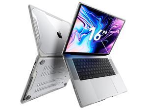 SUPCASE Unicorn Beetle Series Case for MacBook Pro 16 Inch (2021 Release) A2485 M1 Pro / M1 Max, Dual Layer Hard Shell Protective Cover for MacBook Pro 16" with Touch ID (Clear)
