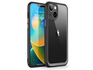 SUPCASE Unicorn Beetle Style Series Case for iPhone 14 Case 6.1 inch (2022)/iPhone 13 Case 6.1 inch (2021), Premium Hybrid Protective Clear Case (Black)