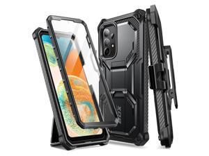 iBlason Armorbox Designed for Samsung Galaxy A23 5G CaseA23 4G Case 2022 Release with Kickstand  Belt Clip Holster Full Body Protective Bumper Case with Builtin Screen Protector Black