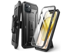 SUPCASE Unicorn Beetle Pro Case for iPhone 15 Plus 67 Builtin Screen Protector  Kickstand  BeltClip Heavy Duty Rugged Case Black