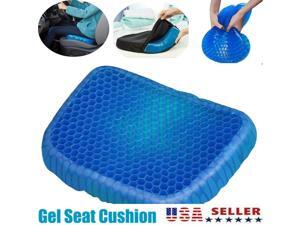 Blue Gel Seat Cushion Breathable Honeycomb Non-Slip Relieves Sciatica Gel Flex Pillow Breathable Seat Cushion Gel Flex Sitting Cushion Back Support Blue Gel Seat Cushion Breathable Honeycomb Non-Slip Relieves Sciatica Gel Flex Pillow Breathable Seat Cushion Gel Flex Sitting Cushion Back Support