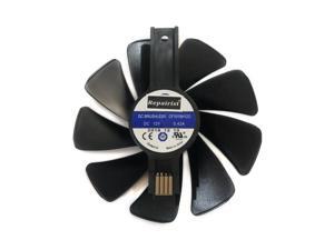 GPU RX 580 RX 570 Cooler Sapphire NITRO Gear LED Fan For RX580 RX570 Card Cooling GPU RX 580 RX 570 Cooler Sapphire NITRO Gear LED Fan For RX580 RX570 Card Cooling