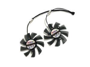 2Pcs/set Computer Video Card Cooler Fan Replace For HIS 7950 IceQ X2 Boost Clock 3GB GDDR5 Graphics Card 2Pcs/set Computer Video Card Cooler Fan Replace For HIS 7950 IceQ X2 Boost Clock 3GB GDDR5 Graphics Card