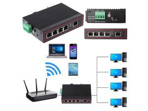 5-Port RJ45 10/100M Ethernet Desktop Switch Hubs Network Laptop DIN Rail Type 5-Port RJ45 10/100M Ethernet Desktop Switch Hubs Network Laptop DIN Rail Type