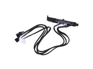 Computer Chassis Baffle PCI Bit Fan Speed Regulator 3 Circuit Hub External Controller Radiator Switch Speed Control Computer Chassis Baffle PCI Bit Fan Speed Regulator 3 Circuit Hub External Controller Radiator Switch Speed Control