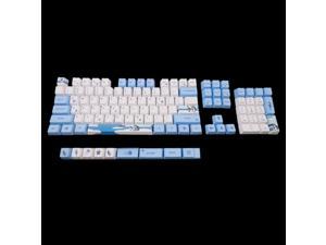 113 Keys Antarctic Penguin OEM PBT Dye-Sublimation Mechanical Keyboard Keycaps