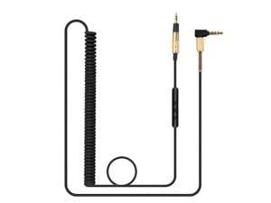 Replacement Audio Cable For -Sennheiser Momentum 2.0 /-HD4.40 /4.50 /4.30i /-HD4.30G Headphone spring cable G99B