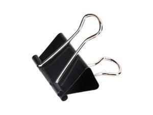 Extra Large Binder Clips 2-Inch (24 Pack), Big Paper Clamps For Office Supplies, Black