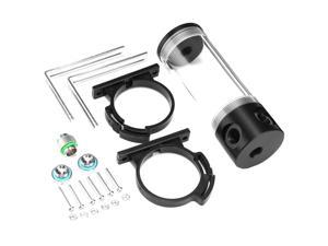Acrylic Cylinder Reservoir Water Tank G1/4 50Mm X 140Mm For Pc Liquid Cooling Water Cooling Kit For Computer Cpu