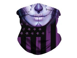 USA Flag Mouth Print Multifunction Tube Bandana Scarf Neck Gaiter Head Face Cover Multi-use Outdoor USA Flag Mouth Print Multifunction Tube Bandana Scarf Neck Gaiter Head Face Cover Multi-use Outdoor