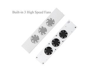 Xbox one S Cooling Fan Megadream Builtin Adjustable Fans Xbox one S Cooling Dock with 3 High Speed Fans  Double USB Ports for Xbox One Slim Console