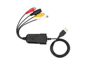 Portable USB 2.0 AV/RCA Composite and S-video Audio Video Capture Card Adapter VHS DVD Portable USB 2.0 AV/RCA Composite and S-video Audio Video Capture Card Adapter VHS DVD