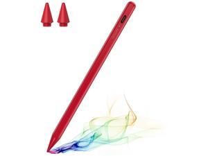 Stylus Pen for iPad with Palm Rejection, QGeeM iPad Pencil Compatible with (2018-2021) Apple iPad Pro (11/12.9 Inch),iPad 6th/7th/8th Gen,iPad Mini 5th Gen,iPad Air 3rd/4th Gen ,Apple Pencil-Red Stylus Pen for iPad with Palm Rejection, QGeeM iPad Pencil Compatible with (2018-2021) Apple iPad Pro (11/12.9 Inch),iPad 6th/7th/8th Gen,iPad Mini 5th Gen,iPad Air 3rd/4th Gen ,Apple Pencil-Red