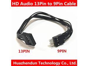 Ciglow PC Dashboard Media Front Panel Audio USB Hub 3.0 w// 1 USB-C Port TF//SD Card Reader 3.5 Inch Optical /&Soft Drive Expansion Panel