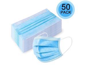 50pcs Disposable Mask Earloop Face Mask Non-woven Thickened Disposable Mouth Mask Protection Anti Dust Masks