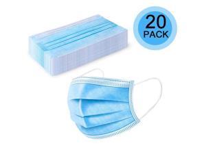 20pcs Disposable Mask Earloop Face Mask Non-woven Thickened Disposable Mouth Mask Protection Anti Dust Masks 20pcs Disposable Mask Earloop Face Mask Non-woven Thickened Disposable Mouth Mask Protection Anti Dust Masks