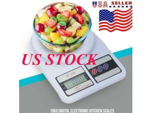 10kg/1g Digital Kitchen Scales LCD Electronic Household Food Cooking Scales Weighing Kitchen Baking Scale Portable Kitchen Scale US Shipping 10kg/1g Digital Kitchen Scales LCD Electronic Household Food Cooking Scales Weighing Kitchen Baking Scale Portable Kitchen Scale US Shipping