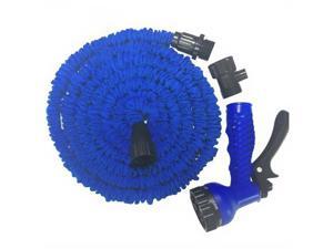150FT Expandable Flexible Garden Hose Wash Pipe, Garden Nozzle, Comfort-Grip 7 Different Spray Patterns for Watering Lawns, Washing Cars & Pets (Blue) 150FT Expandable Flexible Garden Hose Wash Pipe, Garden Nozzle, Comfort-Grip 7 Different Spray Patterns for Watering Lawns, Washing Cars & Pets (Blue)