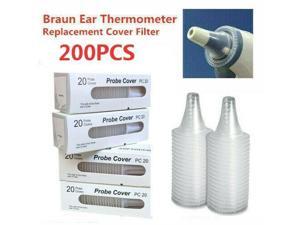 200PCS Ear Thermometer Cover Lens Filters Probe Cover Caps For Braun Thermoscan 200PCS Ear Thermometer Cover Lens Filters Probe Cover Caps For Braun Thermoscan