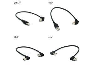 USB 2.0 Type A Male 90 Degree up down Left Right Angled to USB 2.0 A Type Right Angled Extension Cable 25cm USB 2.0 Type A Male 90 Degree up down Left Right Angled to USB 2.0 A Type Right Angled Extension Cable 25cm