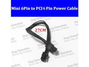 Mac pro G5 mini 6pin to pcie 6pin 6 pin video card power cable support for GTX480 gtx680--50pcs/lot Mac pro G5 mini 6pin to pcie 6pin 6 pin video card power cable support for GTX480 gtx680--50pcs/lot