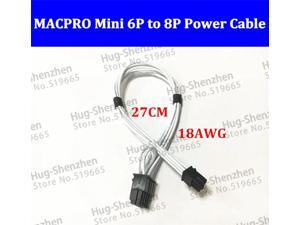mini 6pin to pcie 8pin 8 pin video card power cable support for Mac pro G5 GTX480 gtx680--10pcs/lot mini 6pin to pcie 8pin 8 pin video card power cable support for Mac pro G5 GTX480 gtx680--10pcs/lot