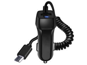 Car Charger With USB Cable Mobile Phone Charger For Android Cellphone Compatible With Samsung Xiaomi Huawei Fast Car Phone Charger Car Charger With USB Cable Mobile Phone Charger For Android Cellphone Compatible With Samsung Xiaomi Huawei Fast Car Phone Charger