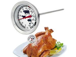 Meat Poultry Food Thermometer BBQ Temperature Kitchen Cooking Probe Stainless Steel Meat Poultry Food Thermometer BBQ Temperature Kitchen Cooking Probe Stainless Steel